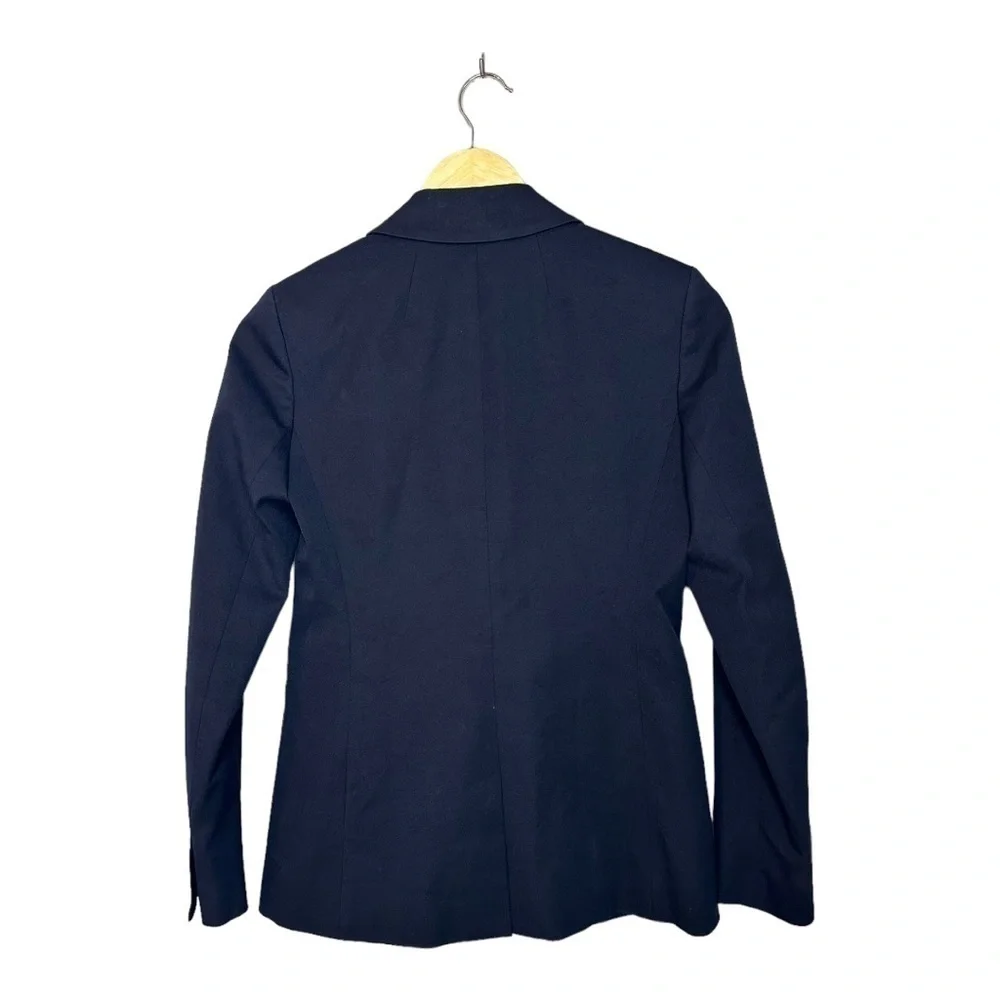 J. CREW Parke Blazer In Bi-Stretch Cotton Navy Blazer 00
